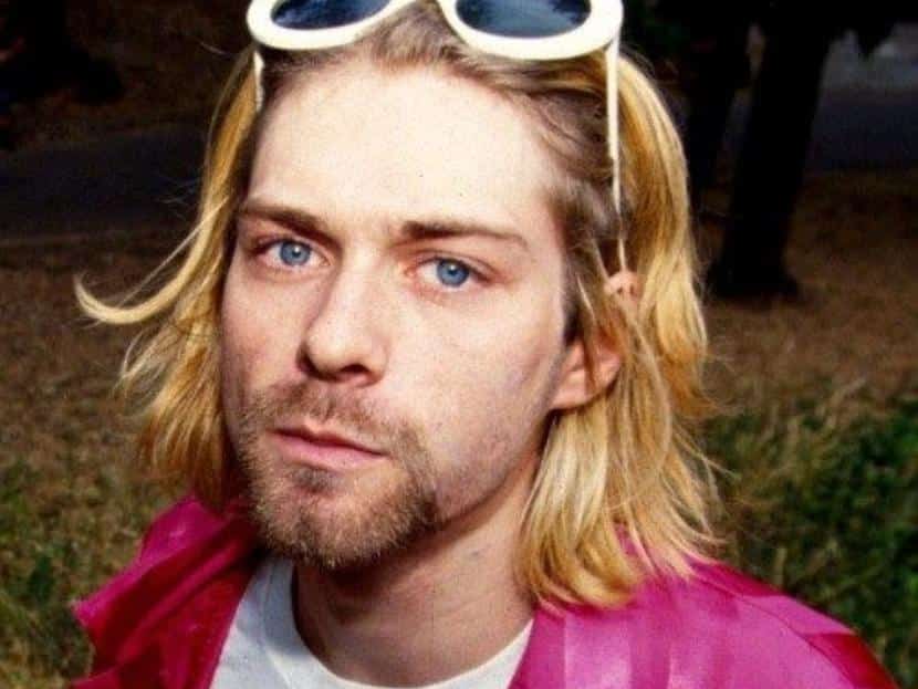 Photo portrait de Kurt Cobain