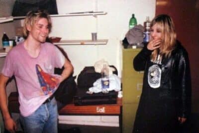 Kurt Cobain et Kim Gordon
